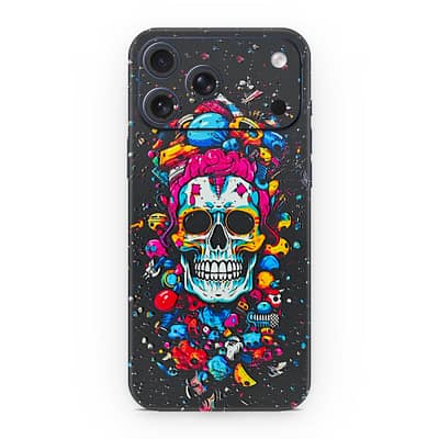 iPhone 17 Pro Max Skull 3D Skin WrapitSkin