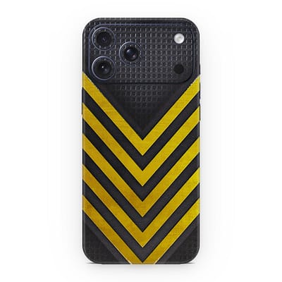 iPhone 17 Pro Max Arrows Yellow 3D Skin WrapitSkin