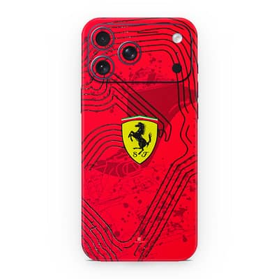 iPhone 17 Pro Max Ferrari's Blaze 3D Skin WrapitSkin