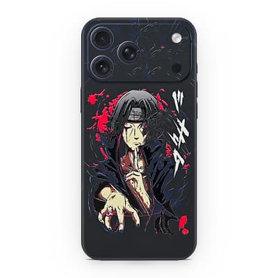 iPhone 17 Pro Max Itachi Uchiha 3D Skin WrapitSkin