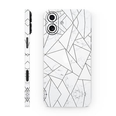 iPhone 17 Marble Grid 3D Skin WrapitSkin