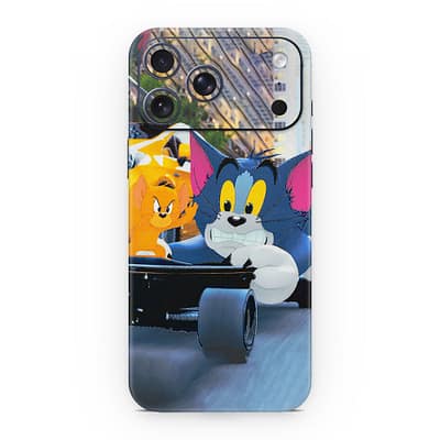 iPhone 17 Pro Max Tom And Jerry 3D Skin WrapitSkin