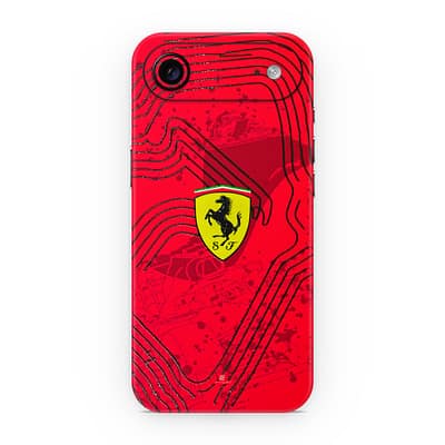 iPhone Air Ferrari's Blaze 3D Skin WrapitSkin