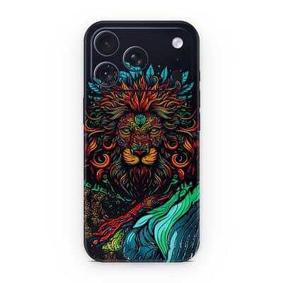 iPhone 17 Pro Fierce Lion 3D Skin WrapitSkin