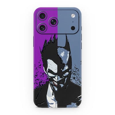iPhone 17 Pro Max Batman Vs Joker 3D Skin WrapitSkin