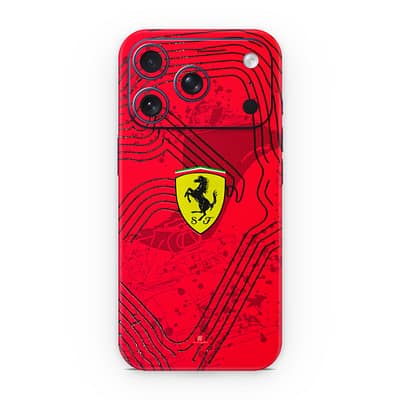 iPhone 17 Pro Ferrari's Blaze 3D Skin WrapitSkin