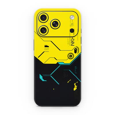 iPhone 17 Pro Cyberpunk City 3D Skin WrapitSkin
