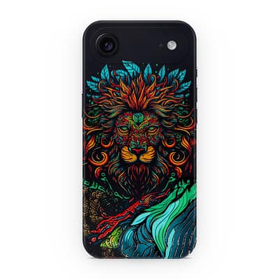 iPhone Air Fierce Lion 3D Skin WrapitSkin