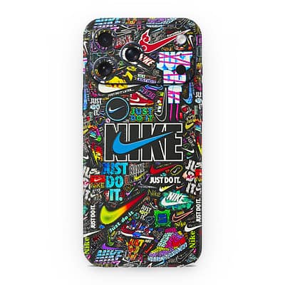 iPhone 17 Pro Max Nike Logos 3D Skin WrapitSkin
