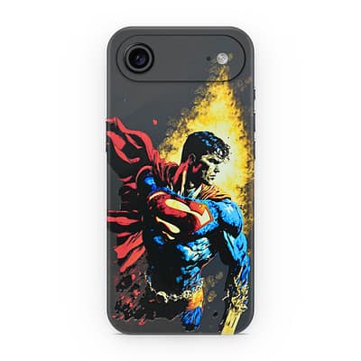 iPhone Air Superman Comic 3D Skin WrapitSkin