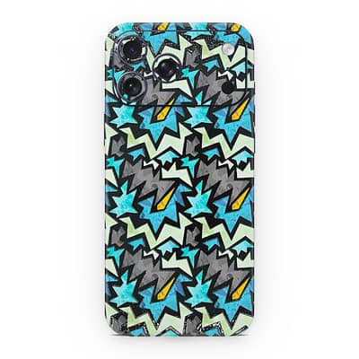 iPhone 17 Pro Max Graffiti Harmony 3D Skin WrapitSkin