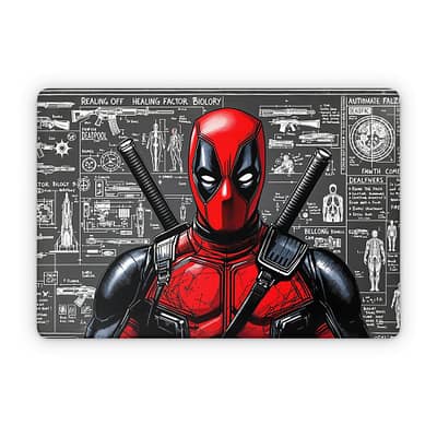 MacBook Pro 15'' (2016-2017) DeadPool Skin WrapitSkin