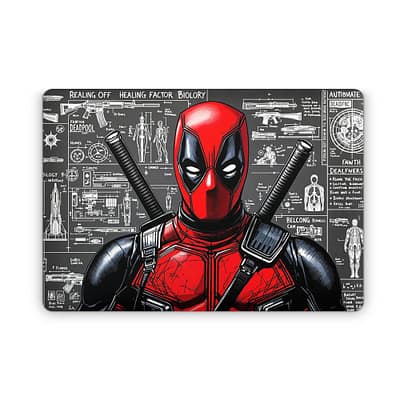 Macbook Pro 13” (2016-2018) DeadPool Skin WrapitSkin