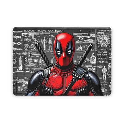 MacBook Air 13'' (2010-2017) DeadPool Skin WrapitSkin