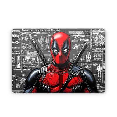 MacBook Air 13'' (M1,2020) DeadPool Skin WrapitSkin