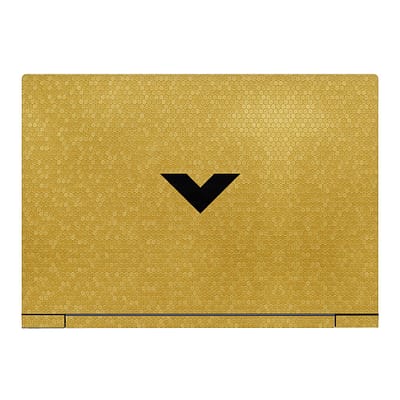 HP Victus Honeycomb Gold Skin WrapitSkin