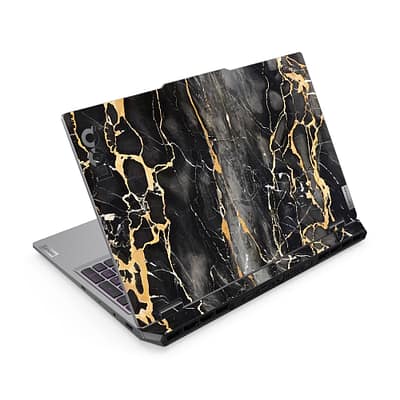 Lenovo LOQ Black Gold Fusion Art Skin WrapitSkin