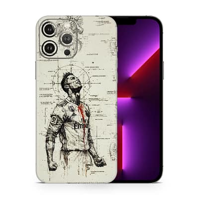 iPhone 13 Pro Ronaldo 3D Skin WrapitSkin