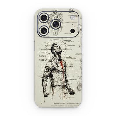 iPhone 17 Pro Ronaldo 3D Skin WrapitSkin