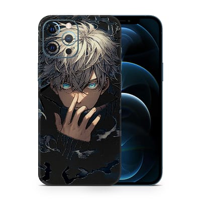 iPhone 12 Pro Satoru Gojo 3D Skin WrapitSkin