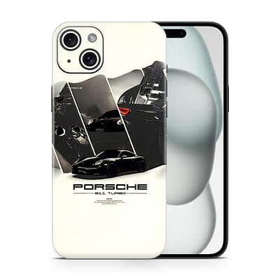 iPhone 15 Porsche 911 Turbo 3D Skin WrapitSkin