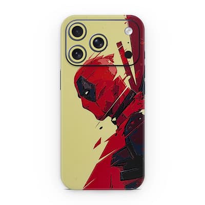 iPhone 17 Pro Deadpool Art 3D Skin WrapitSkin