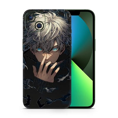 iPhone 13 Mini Satoru Gojo 3D Skin WrapitSkin