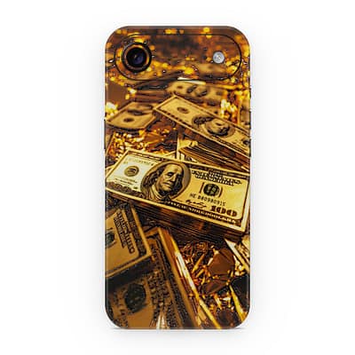 iPhone Air Golden Dollar 3D Skin WrapitSkin