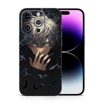 iPhone 14 Pro Max Satoru Gojo 3D Skin WrapitSkin