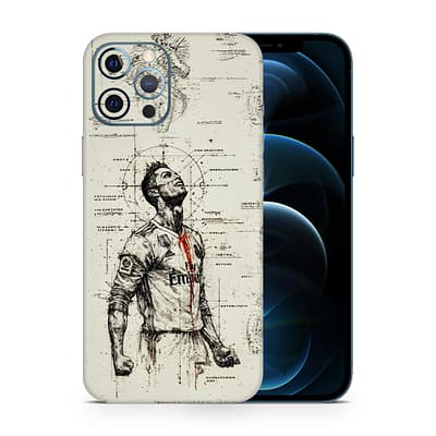 iPhone 12 Pro Max Ronaldo 3D Skin WrapitSkin