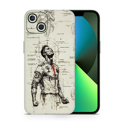 iPhone 13 Mini Ronaldo 3D Skin WrapitSkin