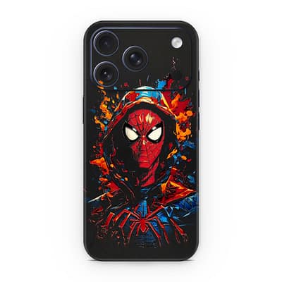 iPhone 17 Pro SpiderMan Splash 3D Skin WrapitSkin