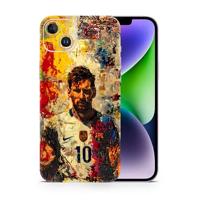 iPhone 14 Plus Lionel Messi 3D Skin WrapitSkin