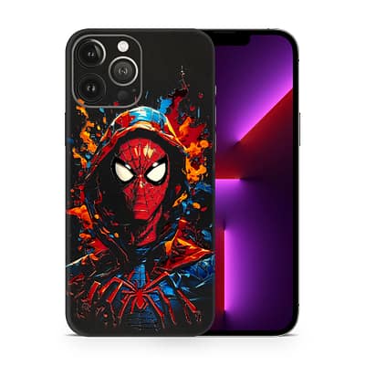 iPhone 13 Pro Max SpiderMan Splash 3D Skin WrapitSkin
