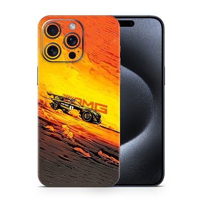 iPhone 15 Pro Max Mercedes AMG 3D Skin WrapitSkin