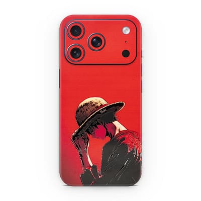 iPhone 17 Pro Straw Hat 3D Skin WrapitSkin