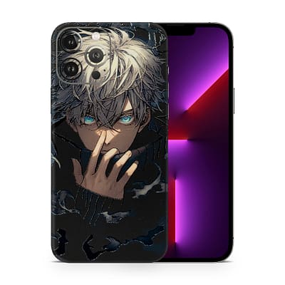 iPhone 13 Pro Max Satoru Gojo 3D Skin WrapitSkin