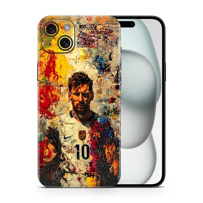 iPhone 15 Lionel Messi 3D Skin WrapitSkin