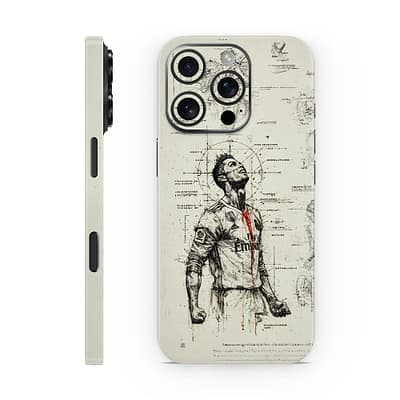 iPhone 16 Pro Ronaldo 3D Skin WrapitSkin