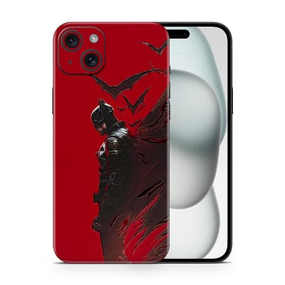 iPhone 15 Plus Red Knight 3D Skin WrapitSkin