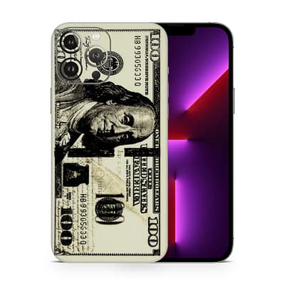 iPhone 13 Pro Max Dollar Bill 3D Skin WrapitSkin