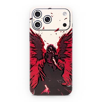 iPhone 17 Pro Max Crimson Angel 3D Skin WrapitSkin