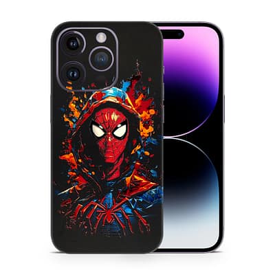 iPhone 14 Pro Max SpiderMan Splash 3D Skin WrapitSkin