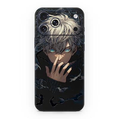iPhone 17 Pro Max Satoru Gojo 3D Skin WrapitSkin