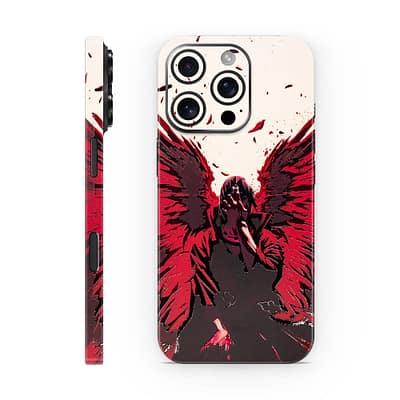iPhone 16 Pro Crimson Angel 3D Skin WrapitSkin