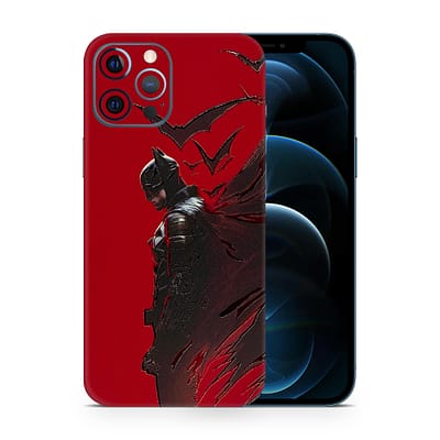 iPhone 12 Pro Max Red Knight 3D Skin WrapitSkin