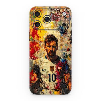 iPhone 17 Pro Max Lionel Messi 3D Skin WrapitSkin