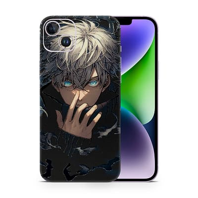 iPhone 14 Satoru Gojo 3D Skin WrapitSkin