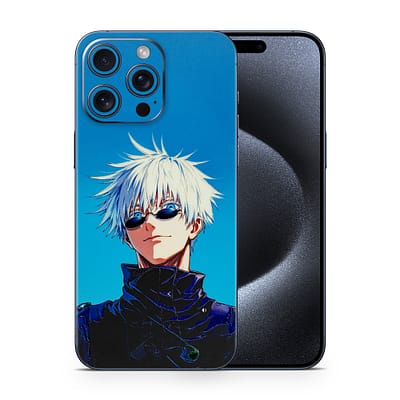 iPhone 15 Pro Max Gojo 3D Skin WrapitSkin