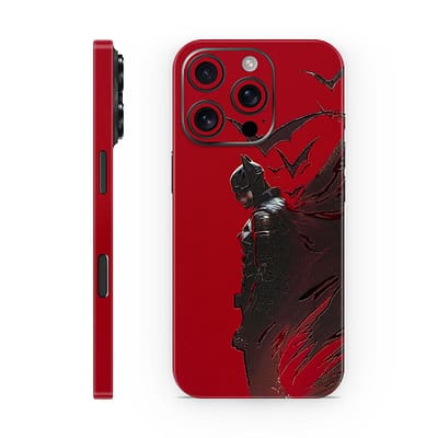 iPhone 16 Pro Red Knight 3D Skin WrapitSkin